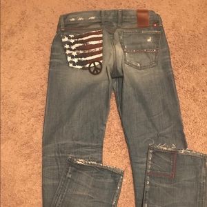 Lucky Brand  American Flag Jeans